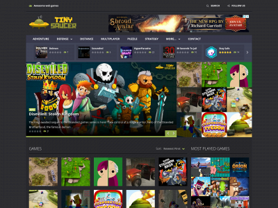 tinysaucer.com snapshot