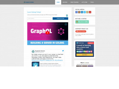 pragmaticreviews.com snapshot