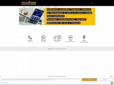 movilbee.com snapshot