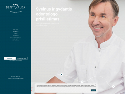 dentvalda.lt snapshot