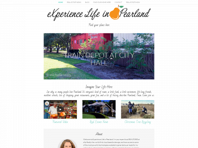 experiencepearland.com snapshot