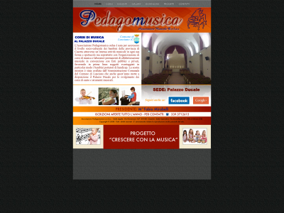 pedagomusica.it snapshot