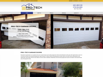 protechdoorsfl.com snapshot