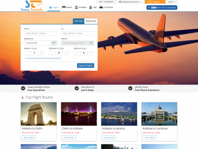 sonutravels.com snapshot