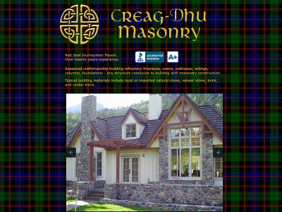 creag-dhumasonry.com snapshot