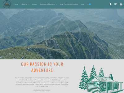 theunlimitedoutdoors.com snapshot