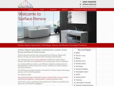 surfacerenew.co.uk snapshot