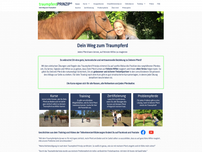 traumpferdprinzip.de snapshot