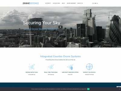 dronedefence.co.uk snapshot