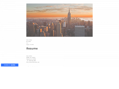 coleallen.weebly.com snapshot