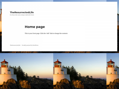 theresurrectedlife.net snapshot