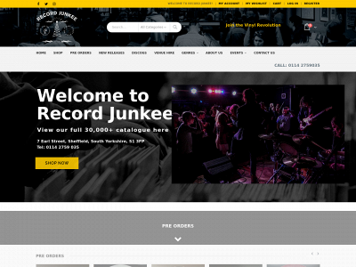 recordjunkee.co.uk snapshot