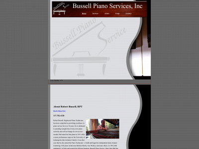 bussellpiano.com snapshot