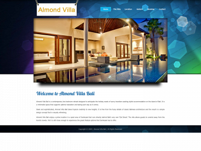 almondvillabali.com snapshot