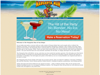 sandiegomargaritaman.com snapshot