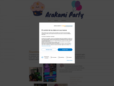 arakamiparty.com snapshot