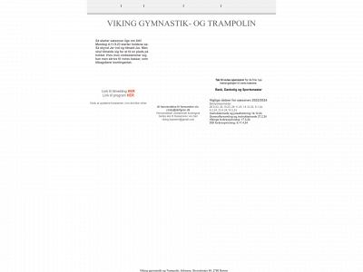 vikinggymnastik.dk snapshot