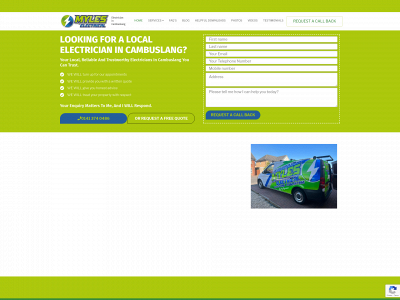 myleselectrical.com snapshot