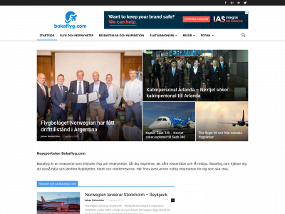 bokaflyg.com snapshot