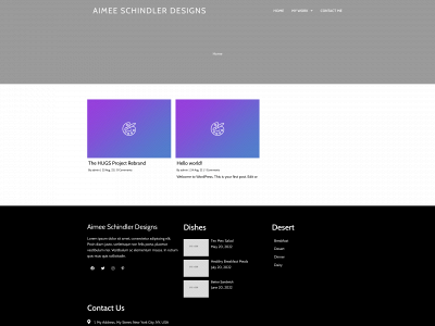 aimeeschindler.com snapshot