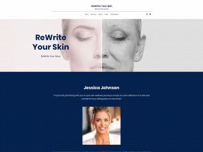 www.rewriteyourskin.com snapshot