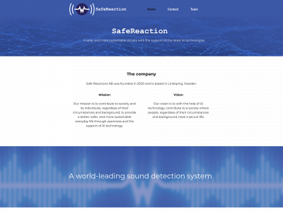 safereaction.com snapshot