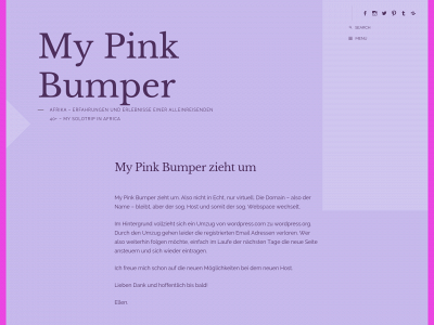 mypinkbumper.com snapshot