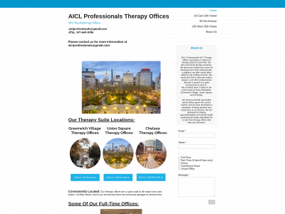aiclprofessionals.com snapshot