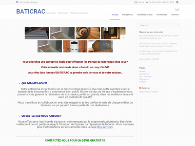 baticrac.be snapshot