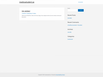 medicastudent.se snapshot