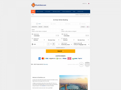 flyairsinai.com snapshot