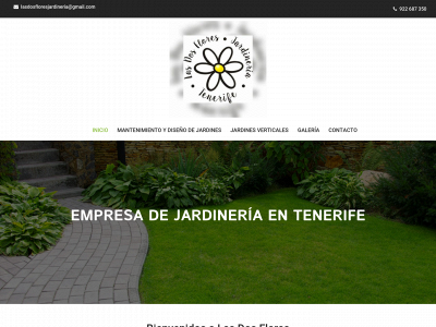 www.lasdosflores.es snapshot