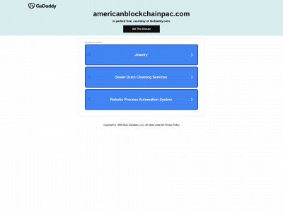 americanblockchainpac.com snapshot