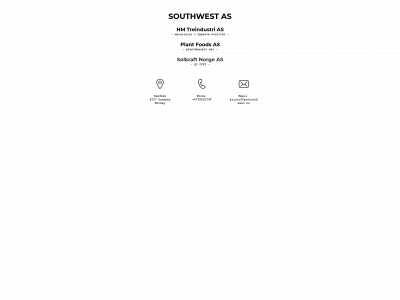 southwest.no snapshot