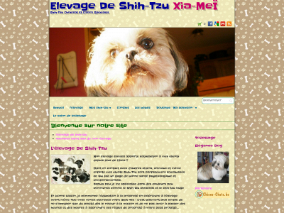 elevage-de-shih-tzu-xia-mei.be snapshot