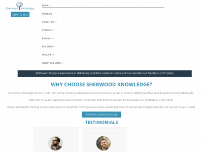 sherwoodknowledge.com snapshot