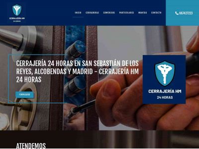cerrajeriahm24h.com snapshot