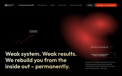 christophkrebs.com snapshot