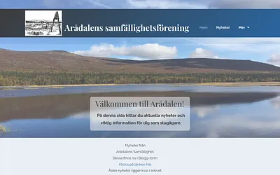 aradalen.se snapshot