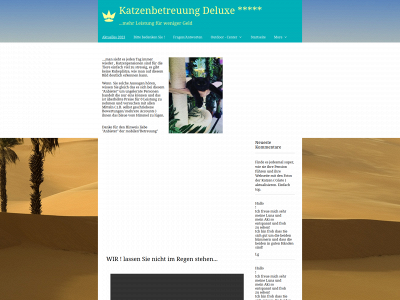 katzenbetreuungdeluxe.de snapshot