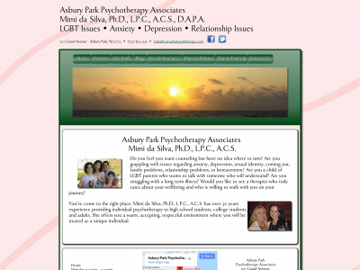 asburyparktherapy.com snapshot