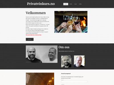 privatvinkurs.no snapshot
