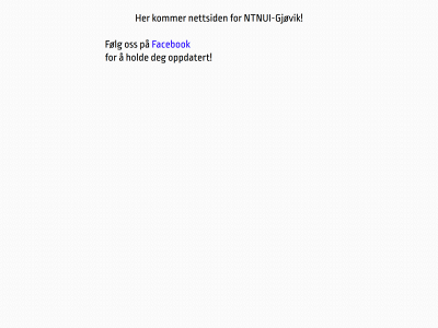 ntnuigjovik.no snapshot