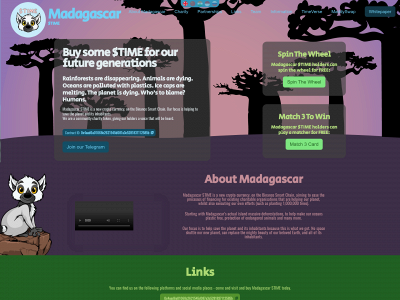madagascar-time.com snapshot