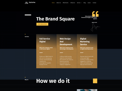 thebrandsquare.co.uk snapshot