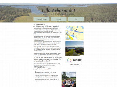 lillaarkosundet.se snapshot