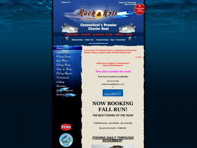 rockandrollcharters.com snapshot