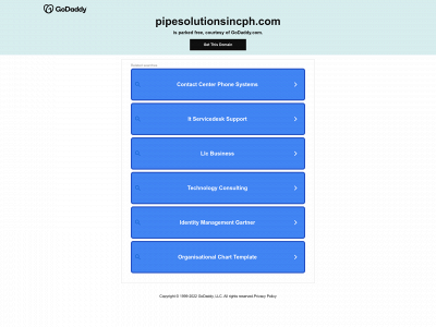 pipesolutionsincph.com snapshot