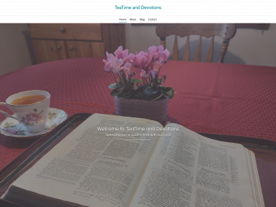 teatimeanddevotions.com snapshot