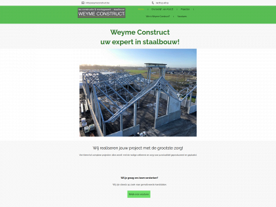 weymeconstruct.be snapshot